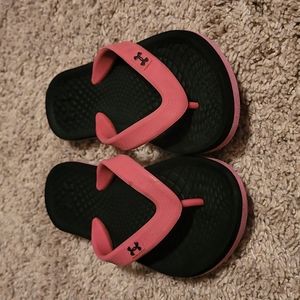 Under Armour sandals size 11 girls